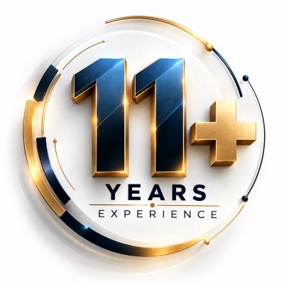 11+ Years Experience